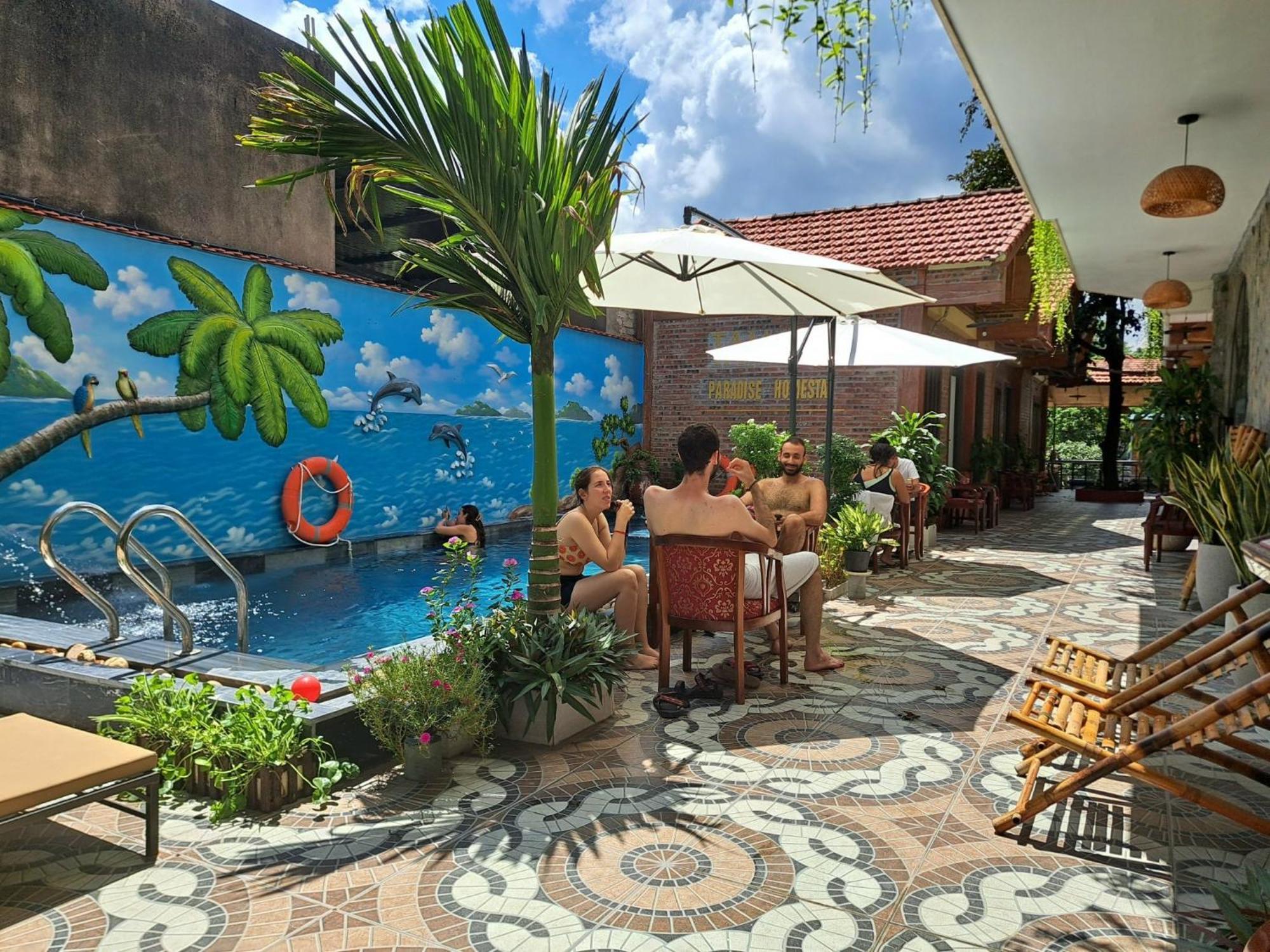 Tam Coc Paradise Homestay 닌빈 외부 사진